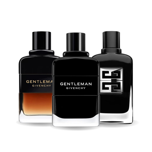 SET MIT 3 PARFÜMS: GENTLEMAN, GENTLEMAN RESERVE, GENTLEMAN SOCIETY 100ML
